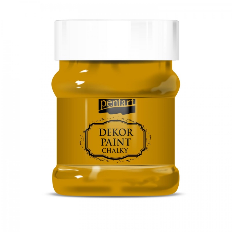 Dekor Paint Soft od Pentart je rýchloschnúca kriedová farba na vodnej báze s vynikajúcou krycou schopnosťou. Vďaka svojmu špeciálnemu zloženiu vytvár
