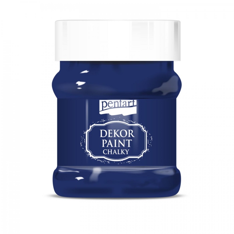 Dekor Paint Soft od Pentart je rýchloschnúca kriedová farba na vodnej báze s vynikajúcou krycou schopnosťou. Vďaka svojmu špeciálnemu zloženiu vytvár