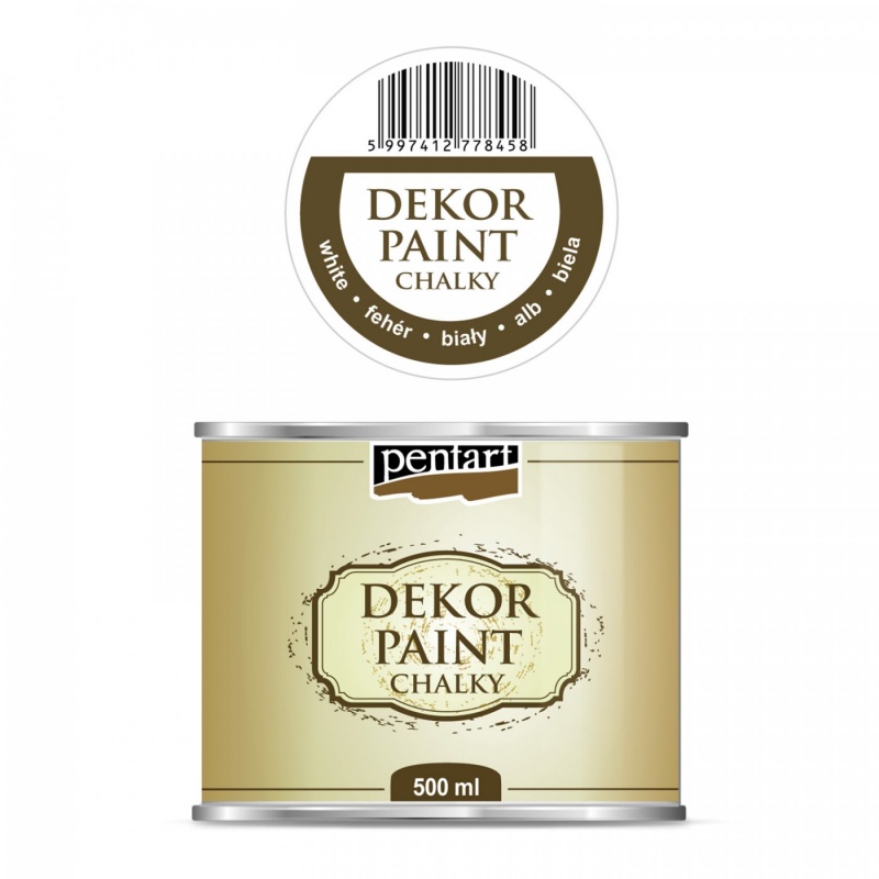 Farby Dekor Paint Soft od Pentart sú novinkou roku 2015. Dekor Paint je rýchloschnúca kriedová farba na vodnej báze s vynikajúcou krycou schopnosťou. Vď