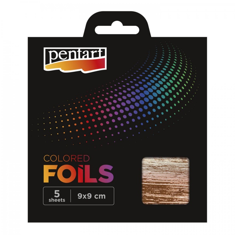 Dekoračná fólia (Colored foils sheets) sú tenučké plátky farebnej plastovej fólie s kovovým efektom. Často sú využívané pri mix-media technike, m