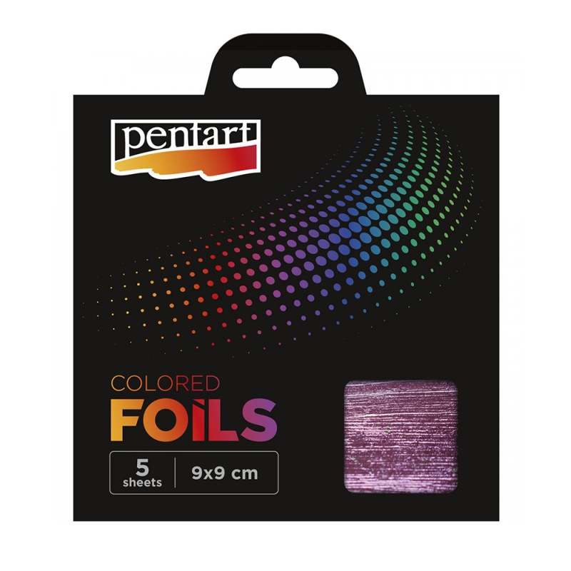 Dekoračná fólia (Colored foils sheets) sú tenučké plátky farebnej plastovej fólie s kovovým efektom. Často sú využívané pri mix-media technike, m