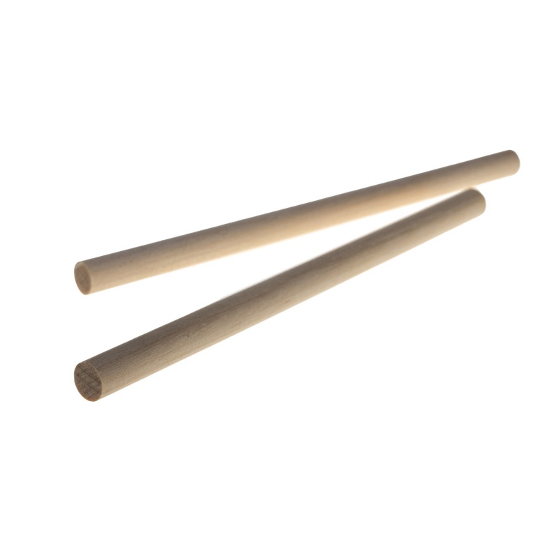 Drevená palička z bledého dreva vám môže poslúžiť ako základ na tvorenie a ďalšiu dekoráciu, no určite by ste ju mohli použiť aj ako nástroj na