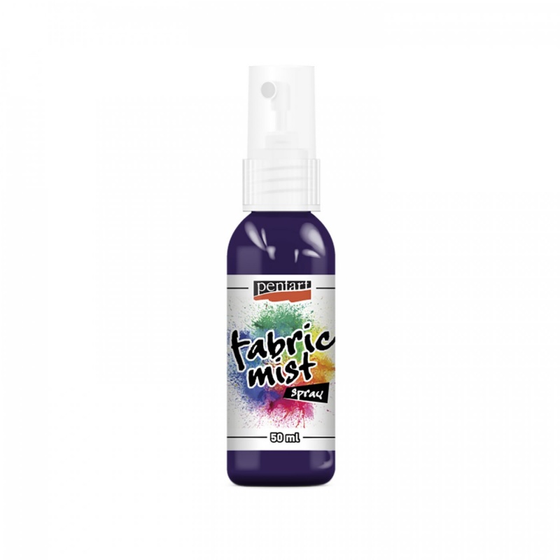 Spreje Fabric mist sú na vodnej báze a používajú sa na farbenie svetlého textilu. Vďaka svojej striekacej forme sa dajú použiť na batikovanie a šabl