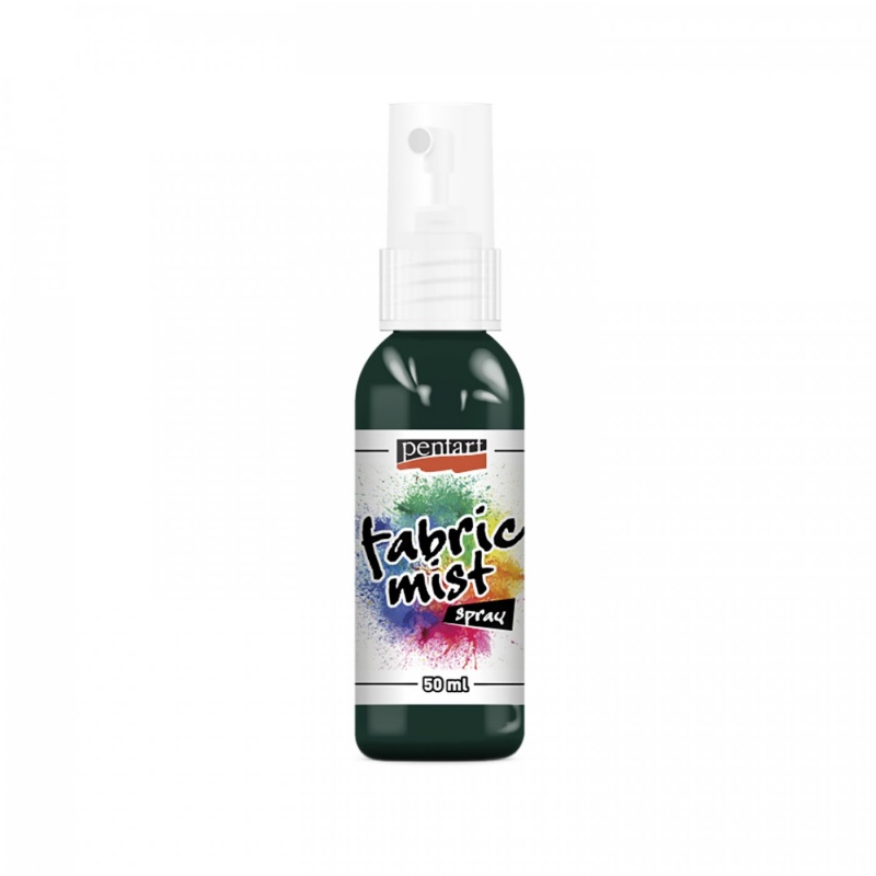 Spreje Fabric mist sú na vodnej báze a používajú sa na farbenie svetlého textilu. Vďaka svojej striekacej forme sa dajú použiť na batikovanie a šabl