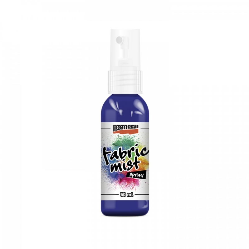 Spreje Fabric mist sú na vodnej báze a používajú sa na farbenie svetlého textilu. Vďaka svojej striekacej forme sa dajú použiť na batikovanie a šabl