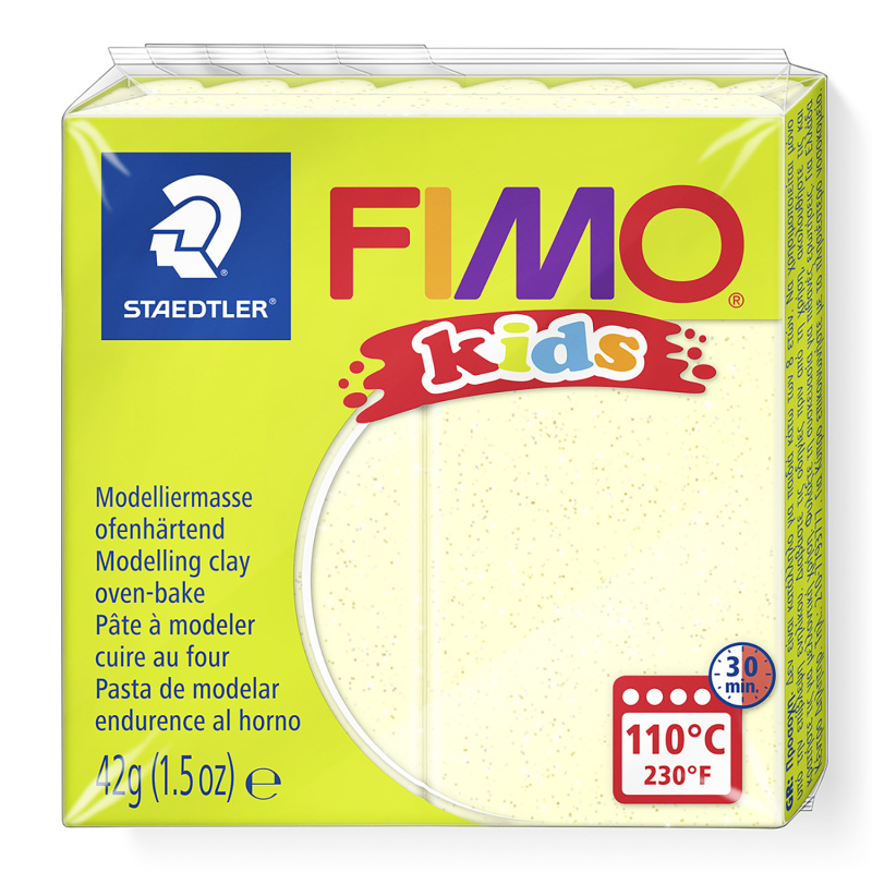 FIMO kids je polymérová hmota prvotriednej kvality určená na modelovanie s nespočetnými možnosťami využitia. Používa sa na výrobu dekorácií, šper
