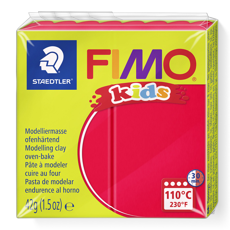 FIMO kids je polymérová hmota prvotriednej kvality určená na modelovanie s nespočetnými možnosťami využitia. Používa sa na výrobu dekorácií, šper