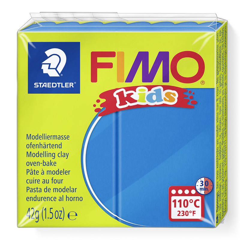 FIMO kids je polymérová hmota prvotriednej kvality určená na modelovanie s nespočetnými možnosťami využitia. Používa sa na výrobu dekorácií, šper