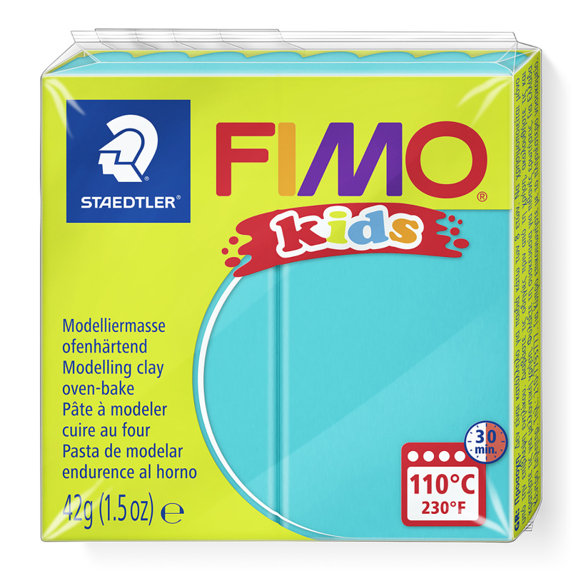 FIMO kids je polymérová hmota prvotriednej kvality určená na modelovanie s nespočetnými možnosťami využitia. Používa sa na výrobu dekorácií, šper