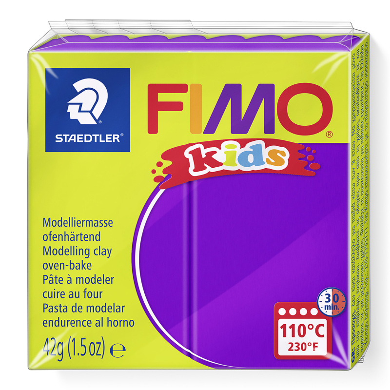 FIMO kids je polymérová hmota prvotriednej kvality určená na modelovanie s nespočetnými možnosťami využitia. Používa sa na výrobu dekorácií, šper