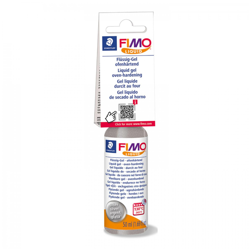 FIMO Liquid gel je tekutý polymér, ktorý rožšíri vaše možnosti práce s polymérovými hmotami. Používa sa ako lepidlo, zmäkčovač alebo na povrchov