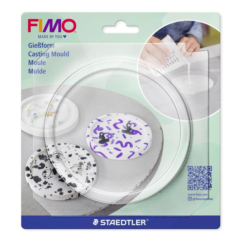 FIMO odlievacia forma z recyklovaného PET – forma na kreatívne odlievanie. Odlievacia forma FIMO je praktická pomôcka na výrobu dekorácií, odliatkov a 
