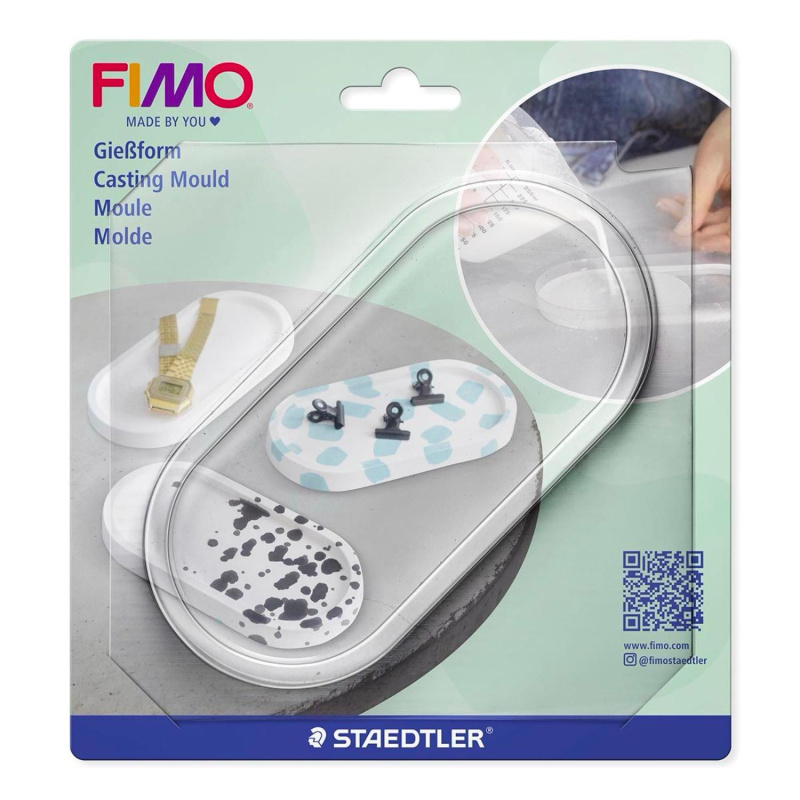 FIMO odlievacia forma z recyklovaného PET – forma na kreatívne odlievanie. Odlievacia forma FIMO je praktická pomôcka na výrobu dekorácií, odliatkov a 