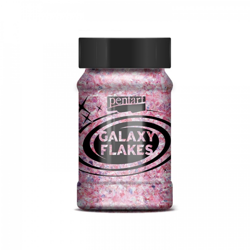 Galaxy vločky (Galaxy flakes) sú dúhové vločky nepravidelného tvaru, ktoré sa postarajú o obdivuhodný výsledný efekt. Galaxy flakes sa môžu lepiť 
