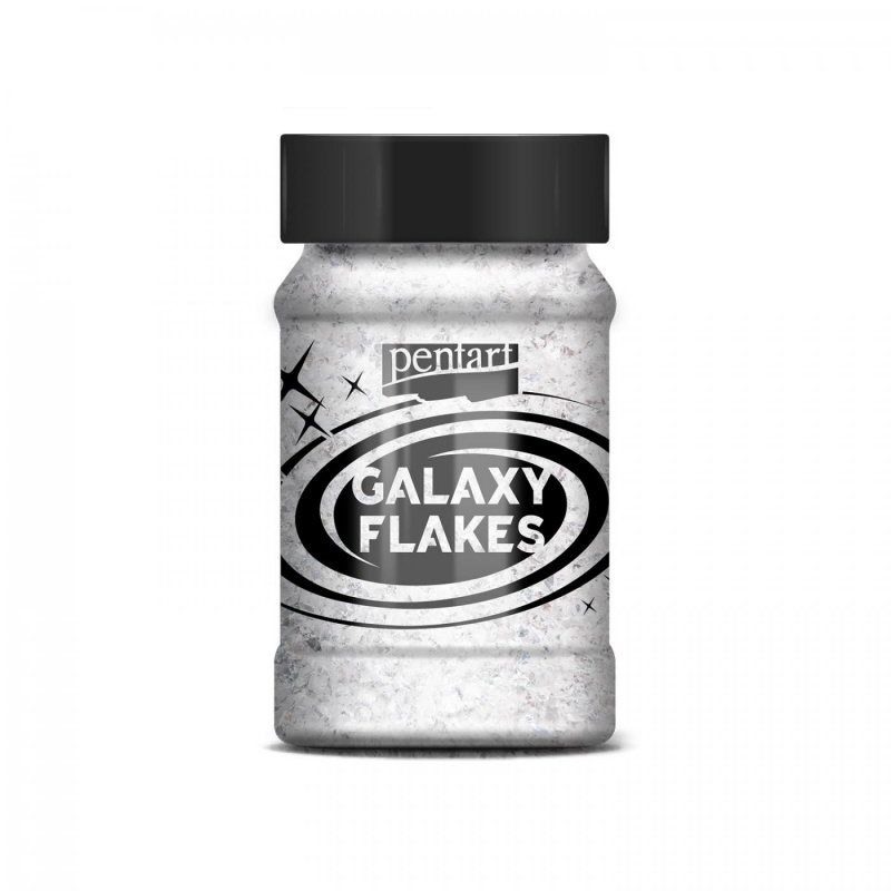 Galaxy vločky (Galaxy flakes) sú dúhové vločky nepravidelného tvaru, ktoré sa postarajú o obdivuhodný výsledný efekt. Galaxy flakes sa môžu lepiť 