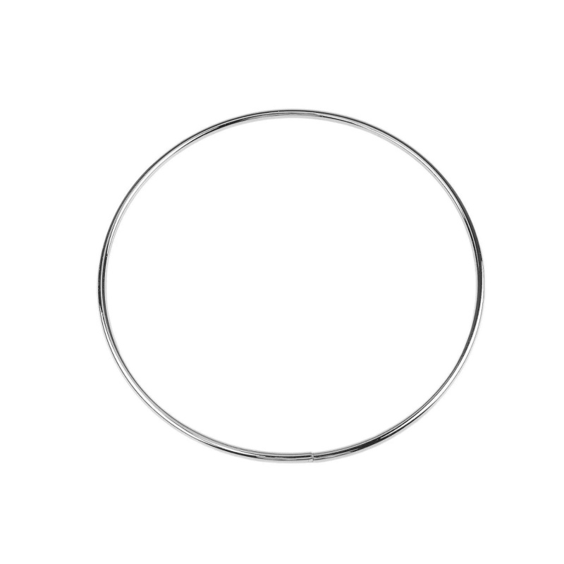 Kovový kruh využijete na výrobu lapačov snov a ďalších dekorácií, ale aj ako ucho na tašky či kabelky. Je pevný, v mieste spoja nie je zvarený, mô