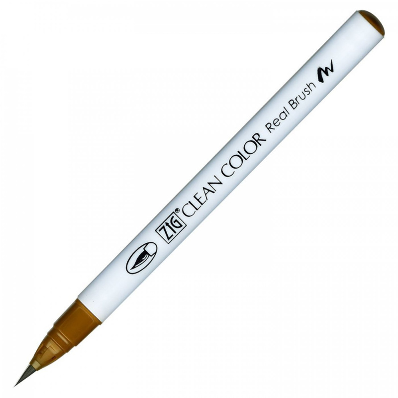 Kuretake Clean Color Real Brush sú profesionálne fixky na vodnej báze so štetcovým hrotom. Sú ideálne na skice a ilustrácie, kaligrafiu dizajn alebo kre