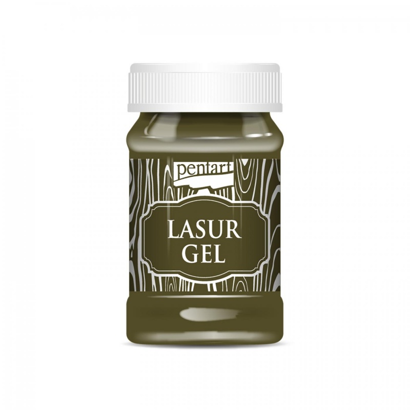 Lazúrový gél (Lasur gel) je určený na použite ako v interiéri tak aj v exteriéri. Praktická lazúra s gélovou konzistenciou je založená na vodnej b