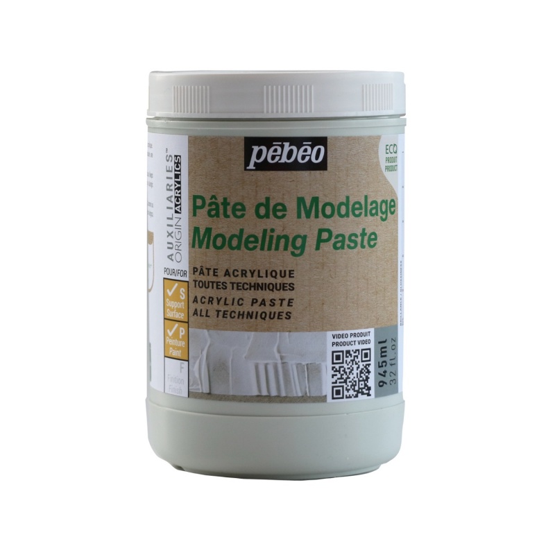 Modelovacia pasta – Pre dokonalé reliéfne efekty
Vytvorte jedinečné štruktúry a 3D efekty s Modelovacou pastou Pebeo, neprehľadnou pastou navrhnutou n