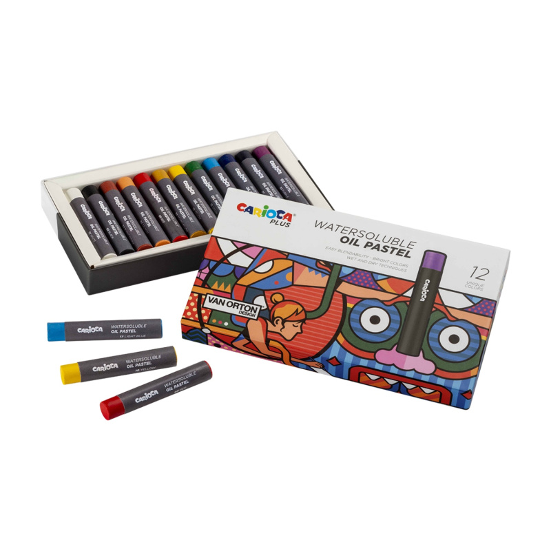 Jedinečná kolekcia kreatívnych potrieb vytvorená v spolupráci s umeleckým duom Van Ortonovcov predstavuje moderný dizajn, výrazný štýl a prémiovú 