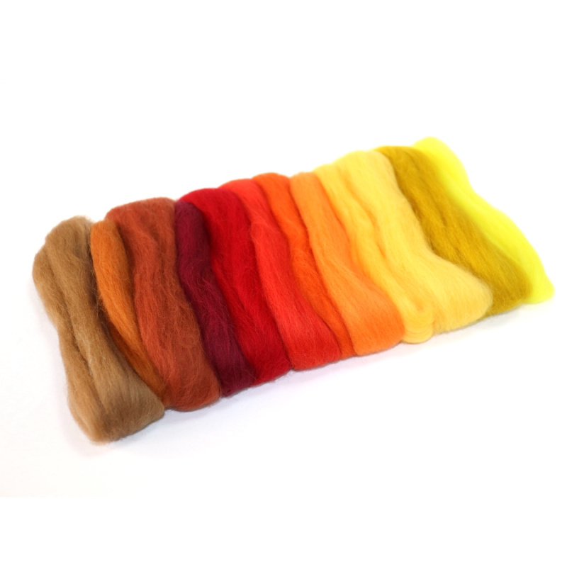 Ovčie rúno na plstenie jemne česané nazývané aj plsť poteší každého kreatívca, ktorý tvorí technikou plstenia. Balenie obsahuje 50 g merino ovčie