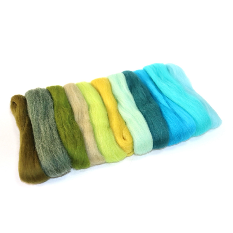 Ovčie rúno na plstenie jemne česané nazývané aj plsť poteší každého kreatívca, ktorý tvorí technikou plstenia. Balenie obsahuje 50 g merino ovčie