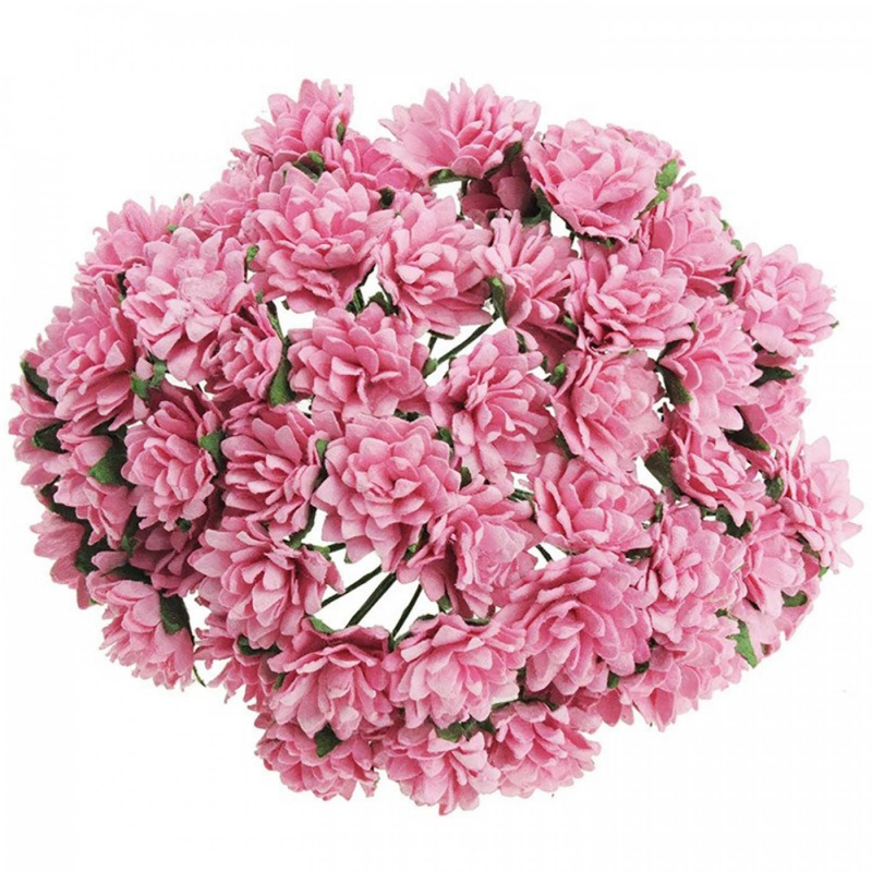 Papierové kvety sú vyrobené z kvalitného mulberry papiera. Tieto úžasné kvietky s drôtenými nožičkami možno použiť ako ozdoby pre scrapbooking a c