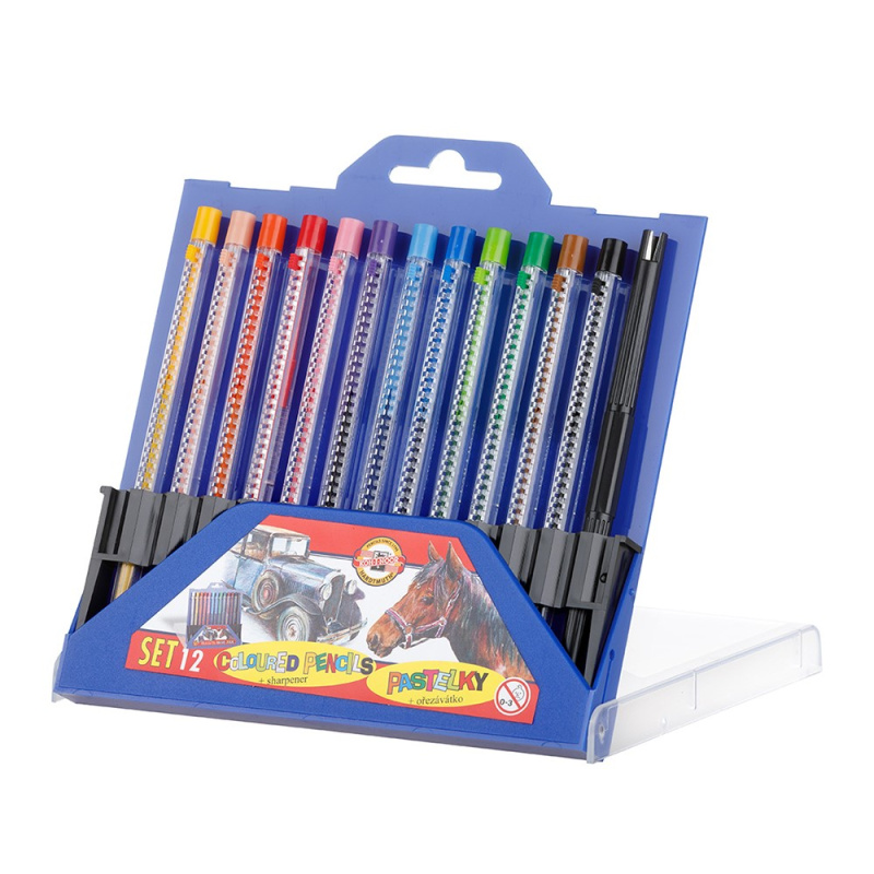 Pastelky Koh-i-noor Scala sú mechanické výsuvné pastelky, aké si ich pamätáte zo svojho detstva. Nie je to náhoda, sú to jedny z najobľúbenejších p