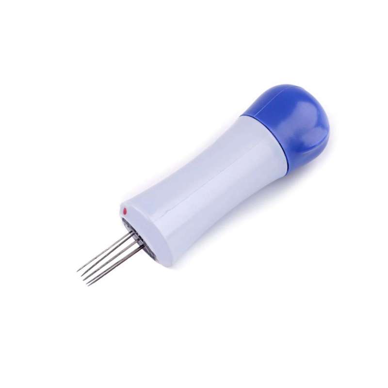 

Plstiace pero so 7 ihlami vám poslúži na rýchle a pohodlné plstenie za sucha. Sada ihiel je vo vnútri pera precízne umiestnená, aby sa dosiahol maxi