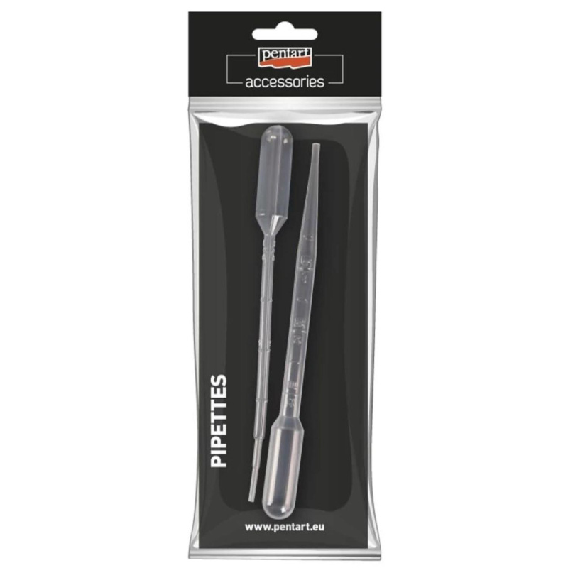 Plastová pipeta umožňuje presnú aplikáciu, vytváranie textúr, vrstvenie a prácu s detailmi. Vďaka širokej škále tvarov a materiálov si každý ume