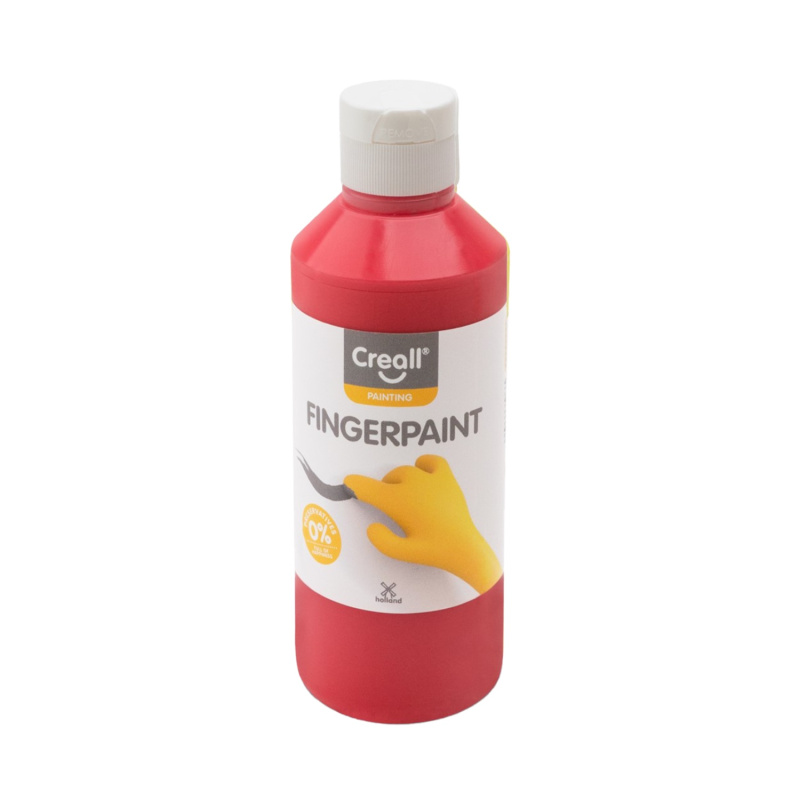 Creall prstová farba, 250 ml. Podporte kreativitu a zábavné objavovanie farieb s prstovými farbami Creall, ktoré boli špeciálne vyvinuté pre najmenšíc