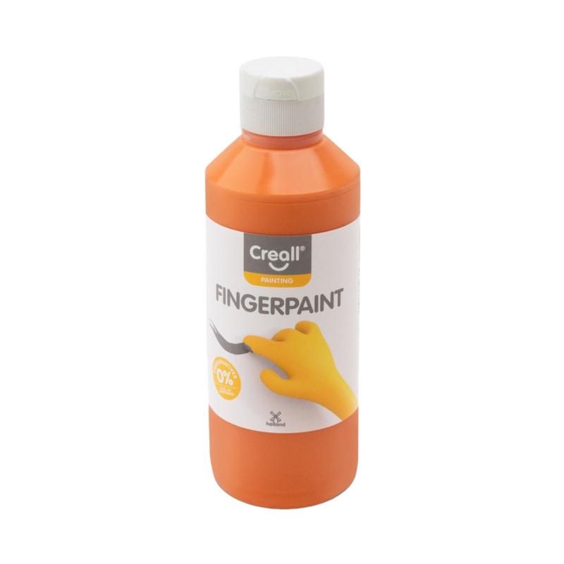 Creall prstová farba, 250 ml. Podporte kreativitu a zábavné objavovanie farieb s prstovými farbami Creall, ktoré boli špeciálne vyvinuté pre najmenšíc