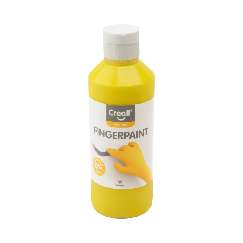 Creall prstová farba, 250 ml. Podporte kreativitu a zábavné objavovanie farieb s prstovými farbami Creall, ktoré boli špeciálne vyvinuté pre najmenšíc