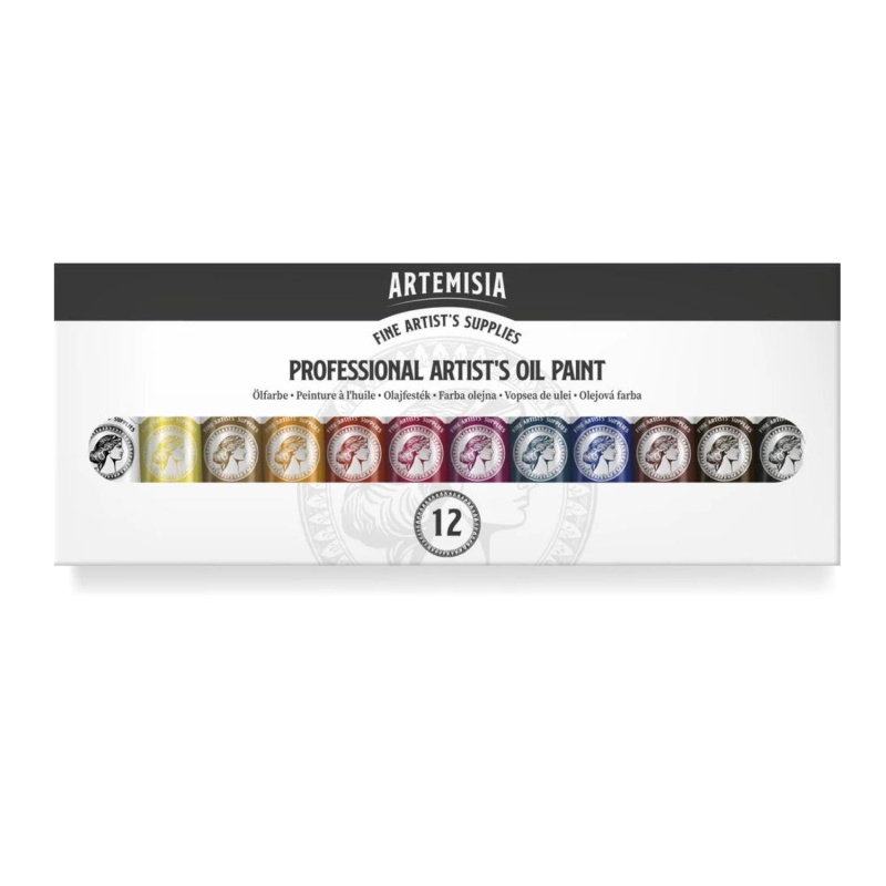 Olejové farby Artemisia je profesionálna olejová farba vhodná na plátno, drevo, papier a iné pripravené povrchy. Jej bohatá, krémová konzistencia umo�