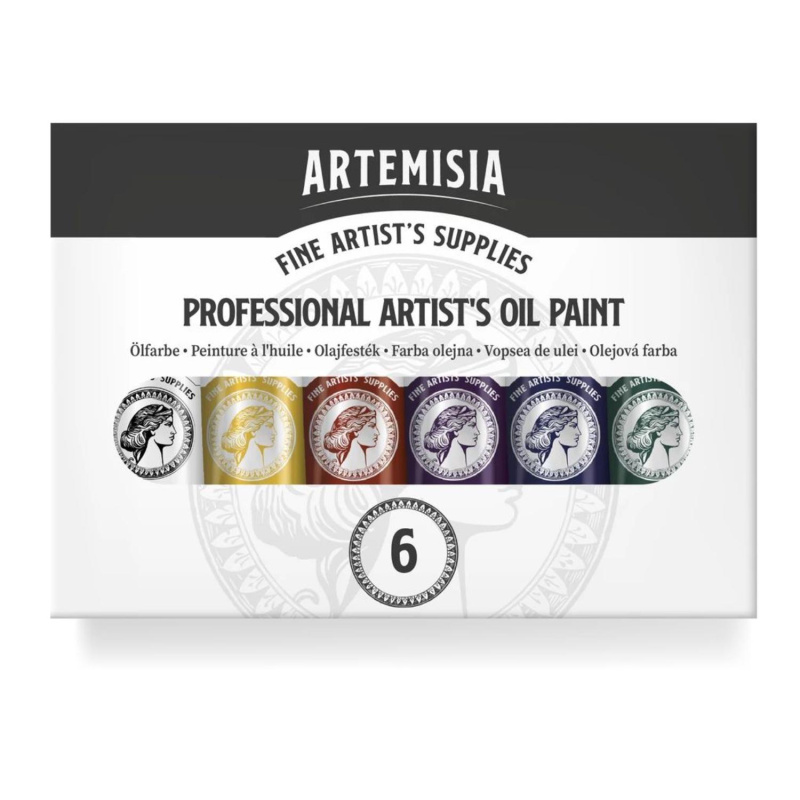 Olejové farby Artemisia je profesionálna olejová farba vhodná na plátno, drevo, papier a iné pripravené povrchy. Jej bohatá, krémová konzistencia umo�