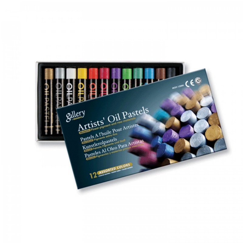 Sada olejových pastelov SQ obsahuje olejové farby určené najmä pre študentov a nenáročných profesionálov. Tým, že v sebe obsahujú ako prísadu olej