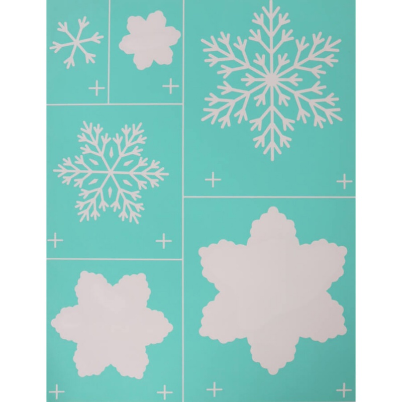 Samolepiaca šablóna (Silkscreen stencils) s originálnymi motívmi je vhodná na opakované použitie. Môžete ňou zdobiť rôzne povrchy ako drevo, textil 