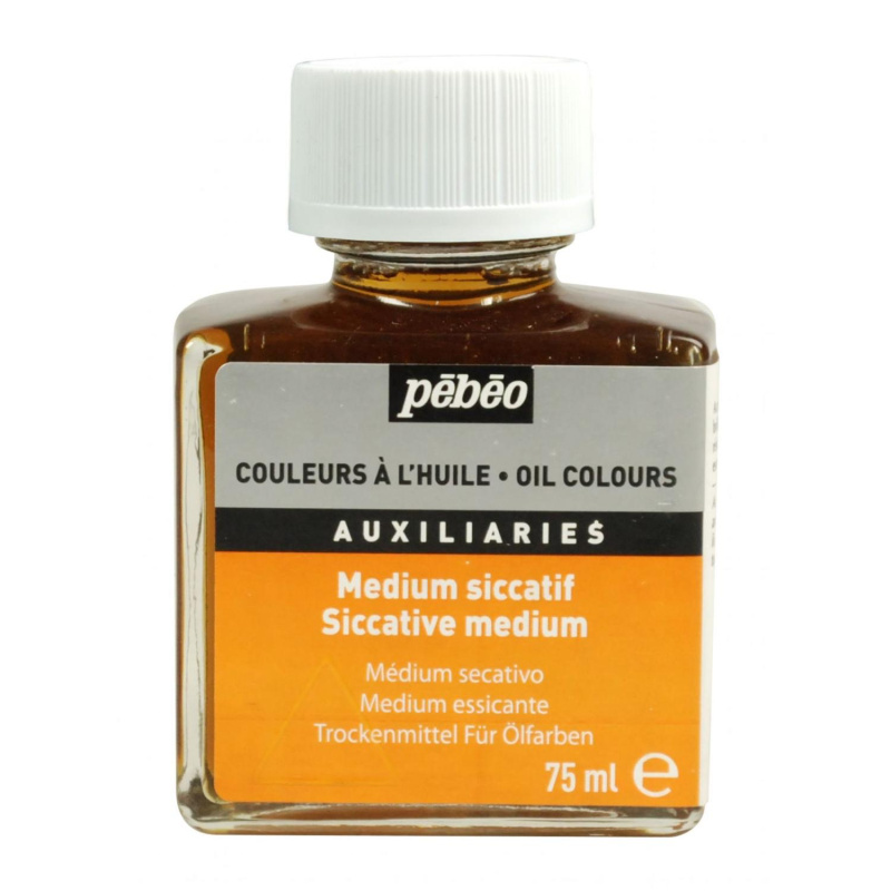 Sikatív značky Pébéo je zázračný produkt určený pre tých, ktorí majú radi olejomaľbu. Sikatív je produkt, ktorý urýchľuje schnutie farieb. Sika