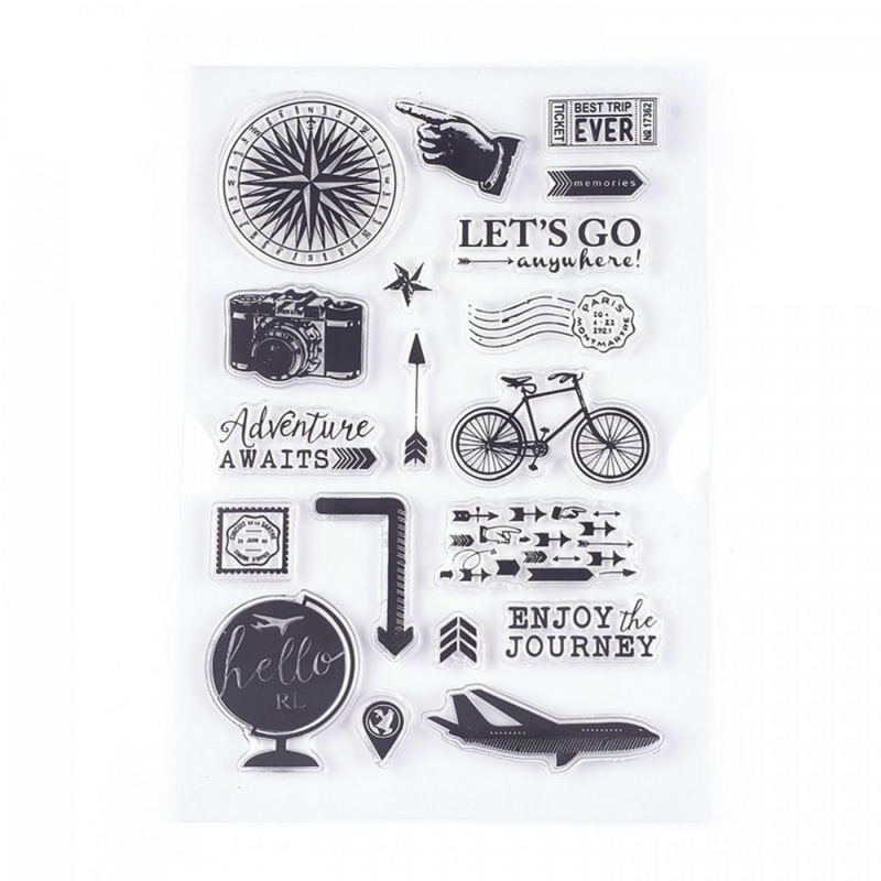 Silikónová pečiatka je ideálna na kreatívne využitie pri cardmakingu, scrapbookingu a ďalších technikách (menovky, záložky, darčekové balenia).  P