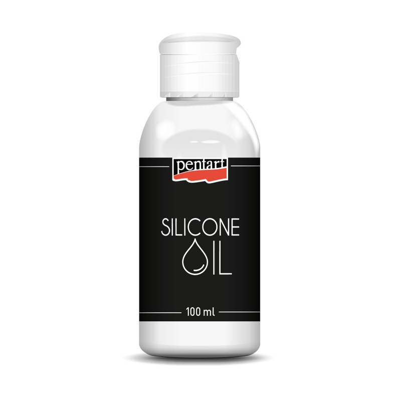 Silikónový olej (Silicone oil) je olej, ktorý sa používa pri technike pouring alebo liatí akrylových farieb. Zabezpečuje vytvorenie buniek alebo čipky 