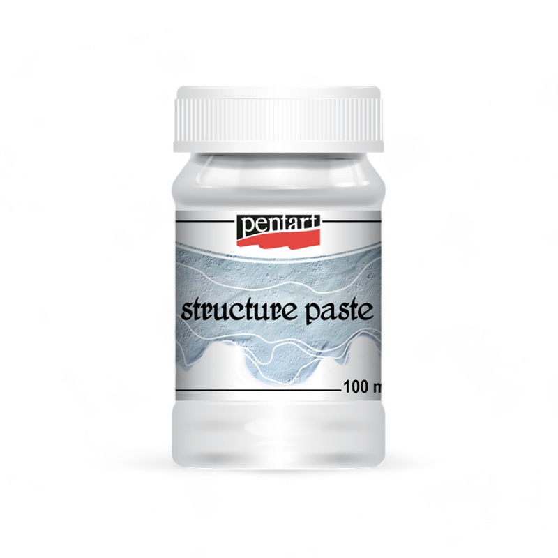 Štruktúrovacia pasta (Structure paste) je pasta s jemnými zrnkami na vytvorenie štruktúrovaných povrchov. Hodí 