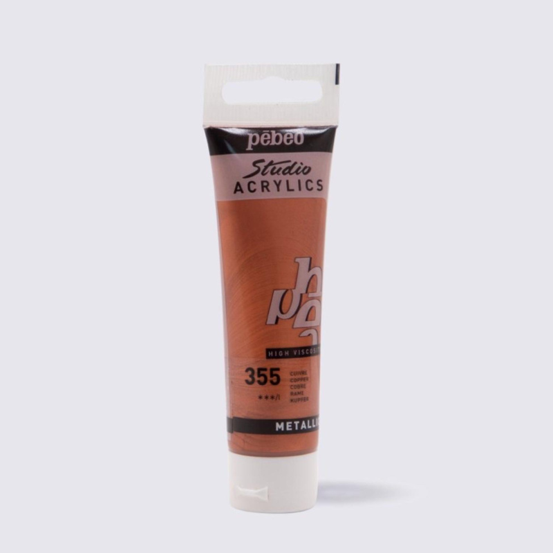 PEBEO Studio Acrylics – akrylová farba, 30 ml. PEBEO Studio Acrylics patria medzi obľúbené série akrylových farieb PEBEO. Ide o kvalitné akrylové farb