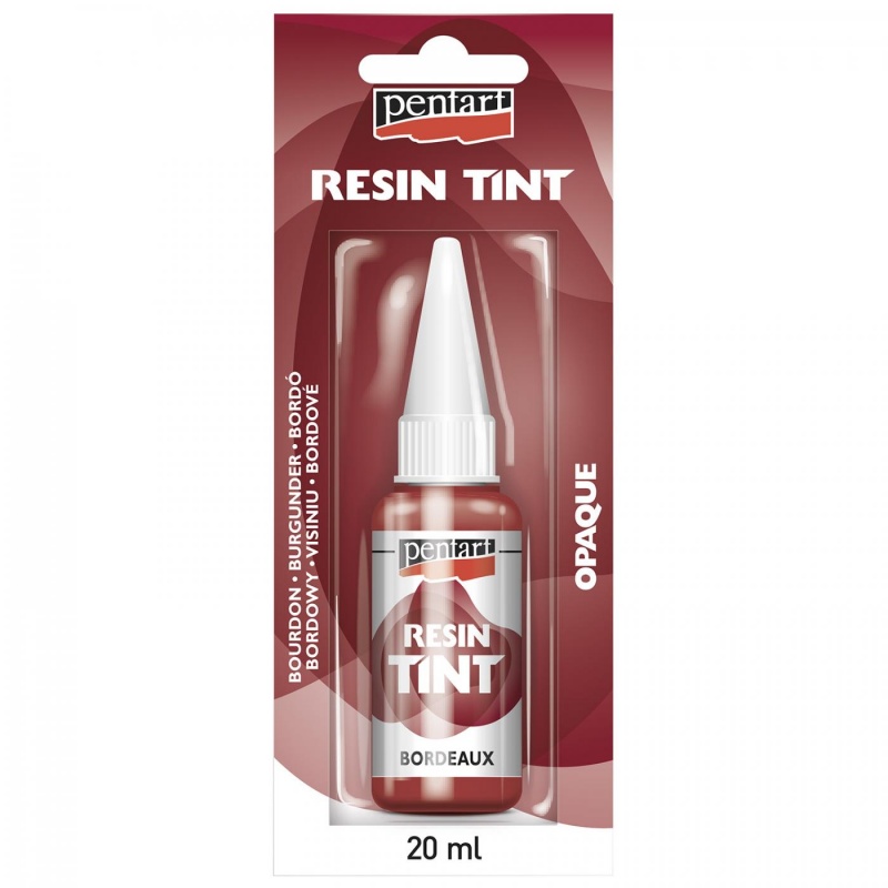 Tekuté farbivo do živice (Resin Tint) je nepriehľadný a sýty pigment určený špeciálne na zafarbenie krištáľovej živice. Ide o vysoko koncentrované