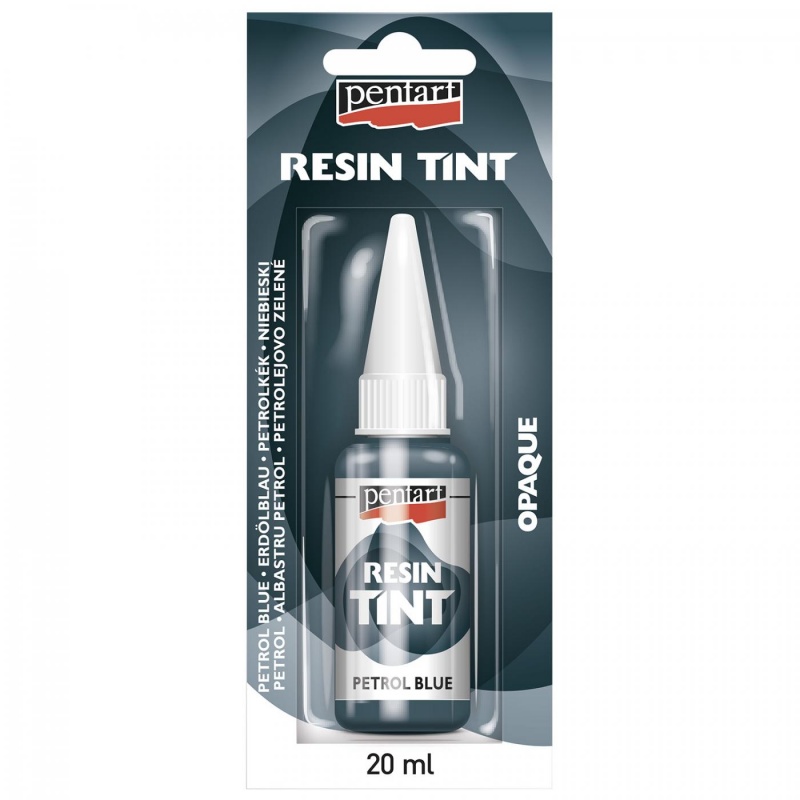 Tekuté farbivo do živice (Resin Tint) je nepriehľadný a sýty pigment určený špeciálne na zafarbenie krištáľovej živice. Ide o vysoko koncentrované