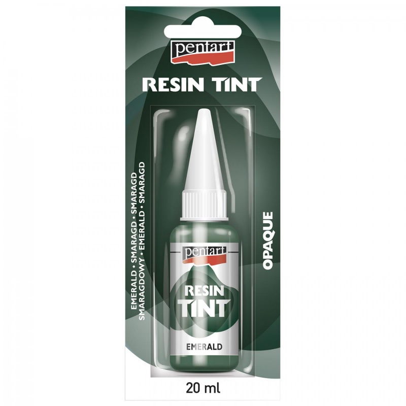 Tekuté farbivo do živice (Resin Tint) je nepriehľadný a sýty pigment určený špeciálne na zafarbenie krištáľovej živice. Ide o vysoko koncentrované