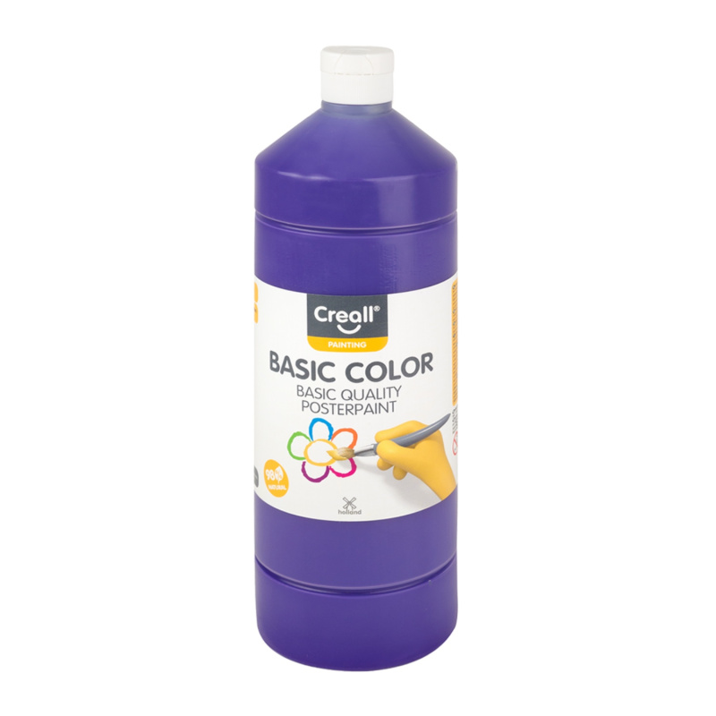 Creall temperová farba, 500 ml. Objavte kvalitné temperové farby Creall, ktoré sú ideálne pre školy, výtvarné krúžky, hobby tvorenie aj profesionáln
