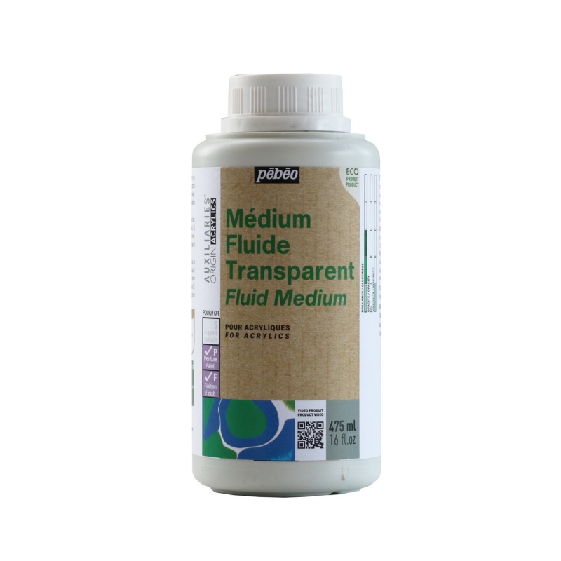 Transparent Fluid Medium – Dokonalý nástroj pre techniku pouringu
Posuňte svoju akrylovú tvorbu na vyššiu úroveň s Transparent Fluid Medium, univerz