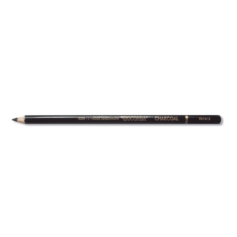 Uhlík v ceruzke je praktická pomôcka na maľovanie, vďaka ktorej už nebudete mať špinavé ruky. Čierna uhlíková tuha je z mletého prírodného dreven