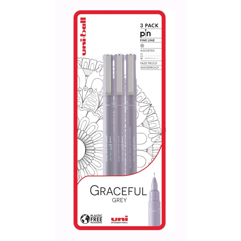 Uni Pin marker na písanie v čiernej farbe slúži na dotváranie detailov kresieb či umelecké písanie. Zbožňujú ho architekti, grafici aj akvarelisti. N