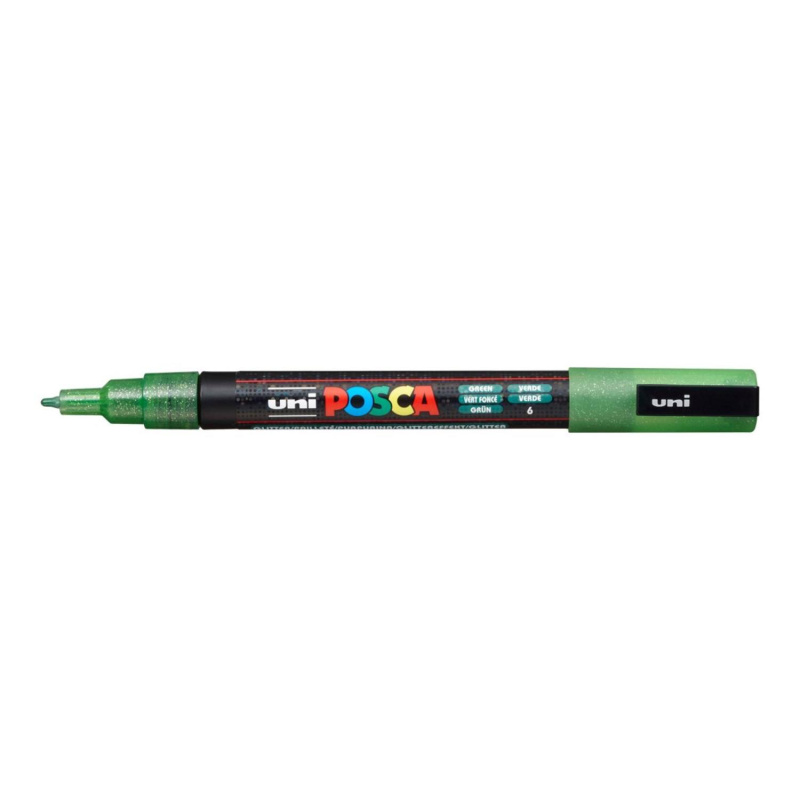 Uni Posca fixka PC-3M je jeden z najpopulárnejších typov popisovačov značky Uni. Marker Posca má okrúhly hrot hrúbky 1,3 mm, ktorý vytvára tenké lín